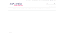 Desktop Screenshot of dearjohnnies.com
